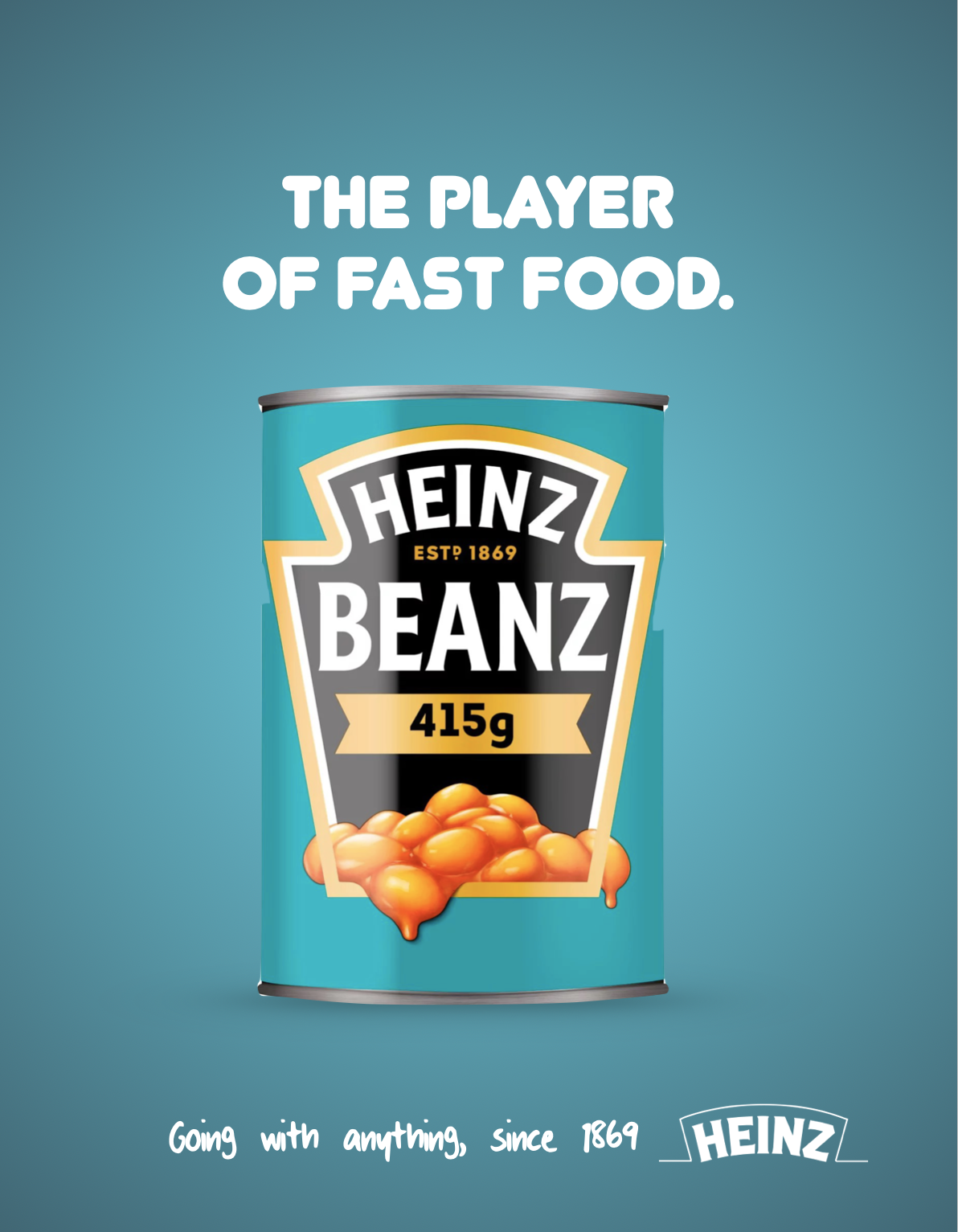 Heinz baked beans campaign visual 6