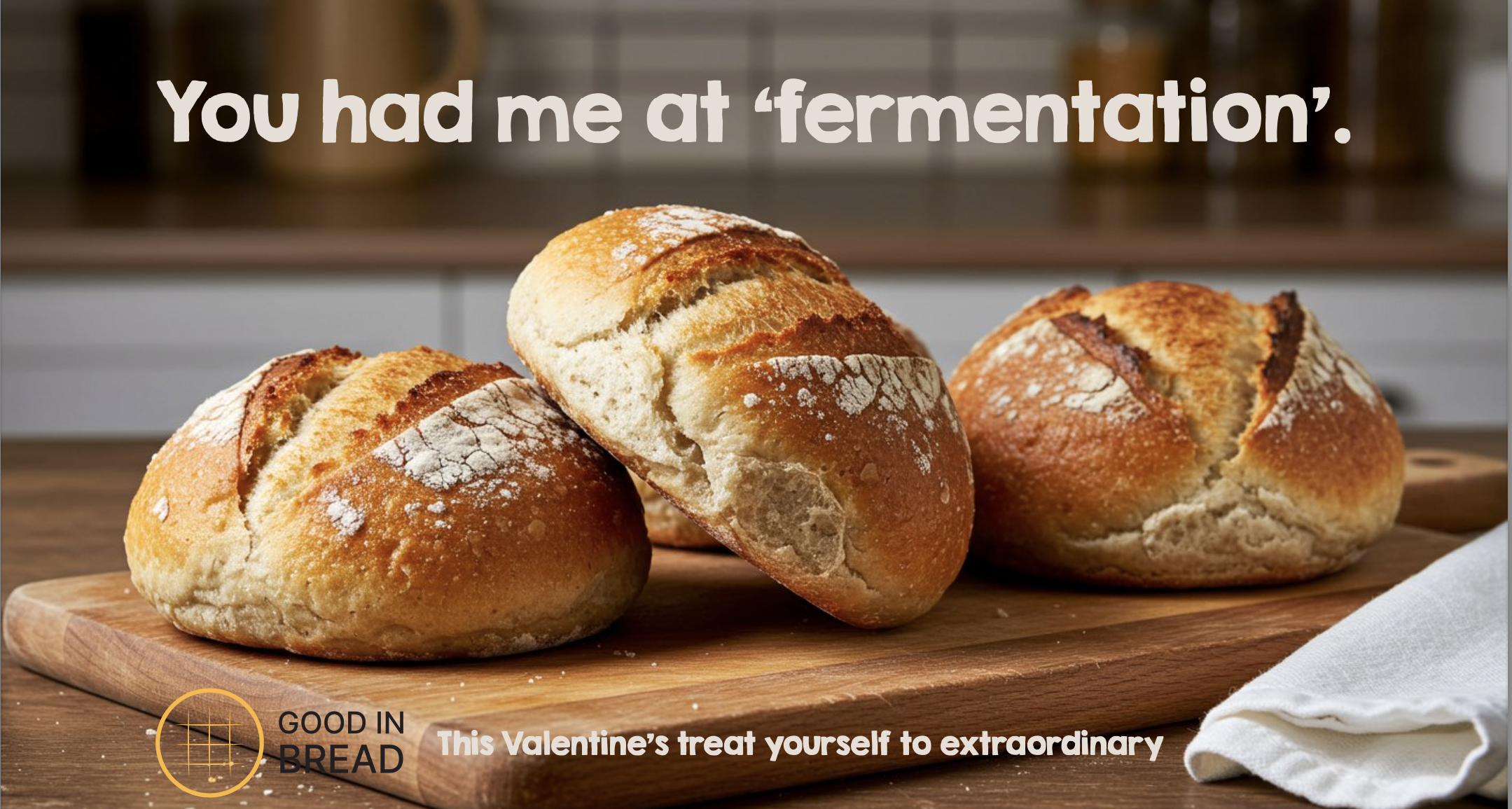 Good In Bread Valentines core visual