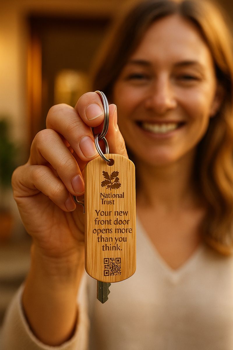 National Trust keyring concept