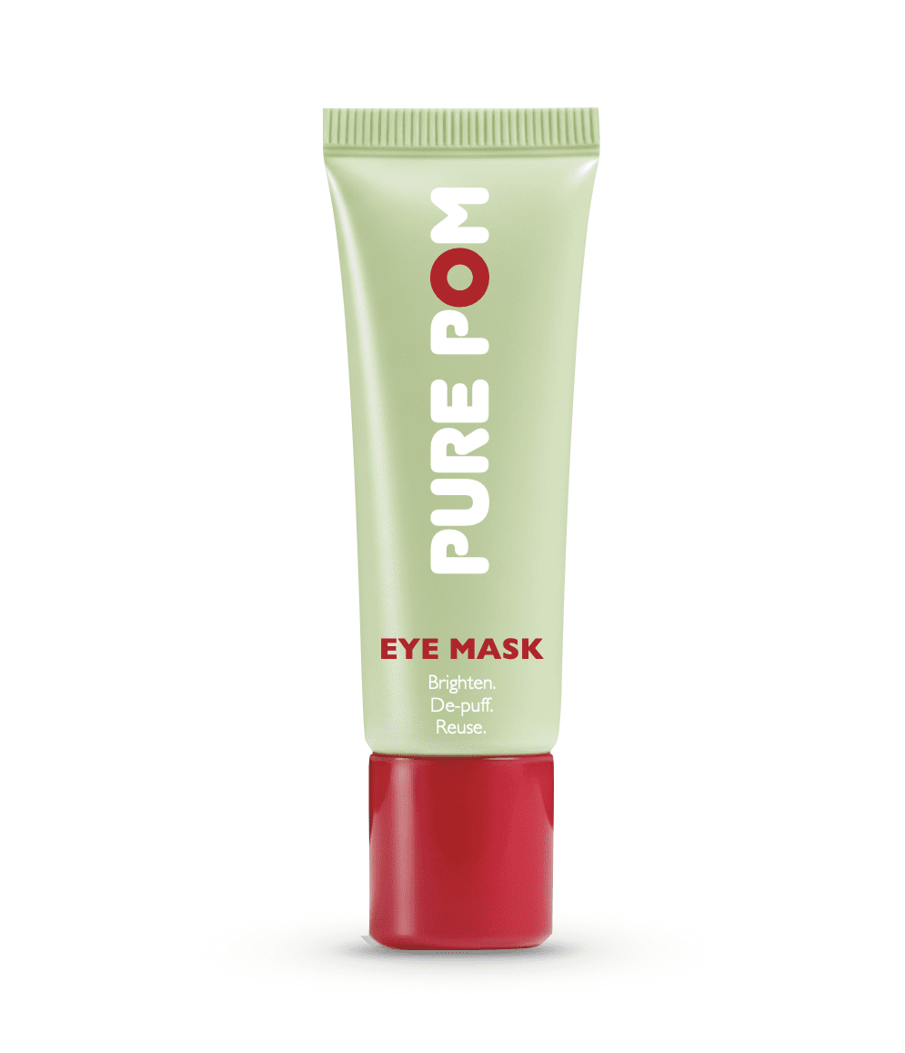 Pure Pom eye mask packaging