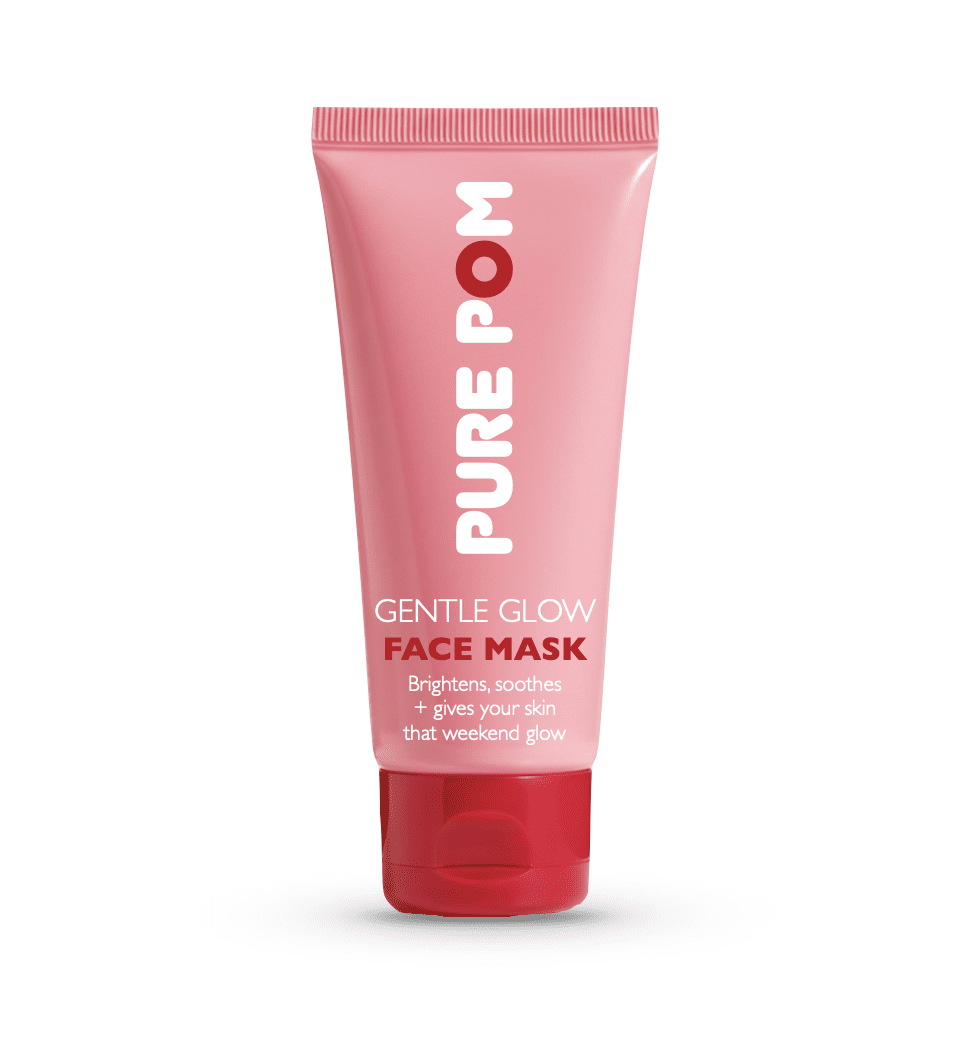Pure Pom face mask packaging