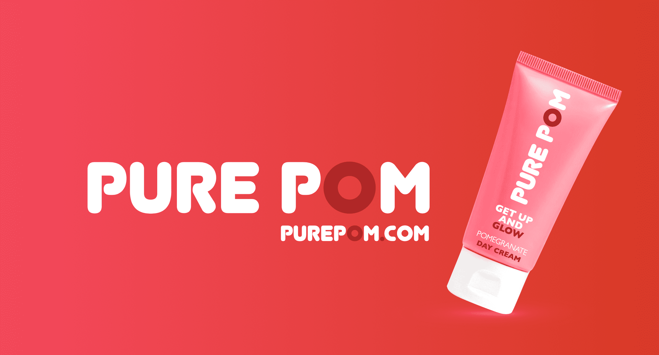 Pure Pom logo with product
