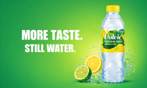 Mip Phillips, Executive Creative Director, brand strategist and big idea creator, London -Volvic Touch of Fruit Launch